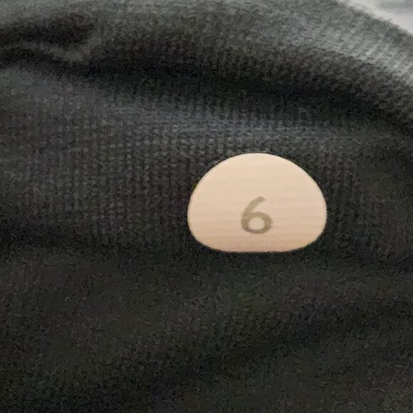 Lululemon Black Luon Mid Rise Wunder Under Tights - Picture 6 of 6